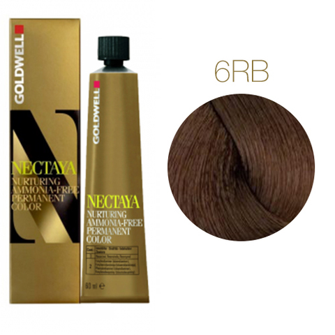 Goldwell Nectaya 6RB (красный бук) - Краска для волос