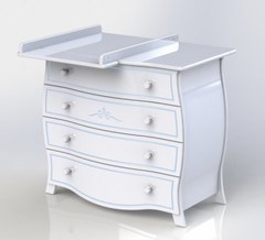 Комод Гандылян Лола КО-2012-4 белый