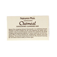 Nature's Plus, Очищающий пилинг бар из овсянки 3.5 унций. (100 г)