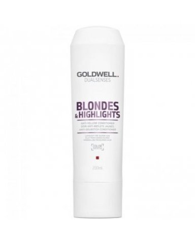 Goldwell New Dualsenses Blondes@Highlights ANTI-YELLOW CONDITIONER – КОНДИЦИОНЕР ПРОТИВ ЖЕЛТИЗНЫ ДЛЯ ОСВЕТЛЕННЫХ ВОЛОС 200 мл