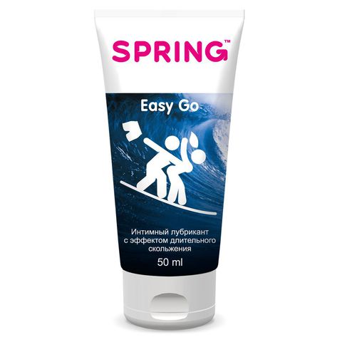 Интимный лубрикант с длительным скольжением Spring Easy Go - 50 мл. - SPRING SPRING EASY GO 50ml