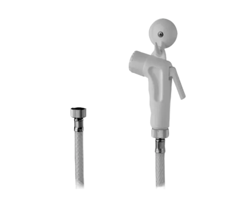 Remer 33212 Душевой набор гигиенический (лейка/шланг/держатель), цвет: хром