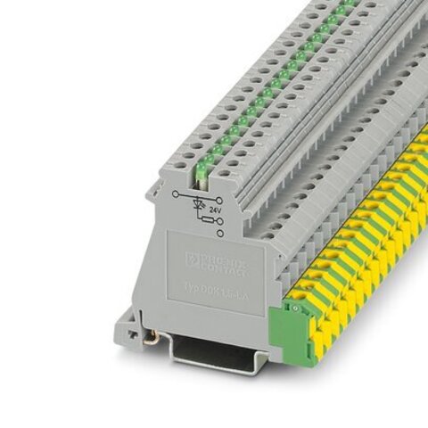 DOK 1,5-LA 24GN/O-M-Клеммный модуль для подключения датчиков и исполнительных элементов