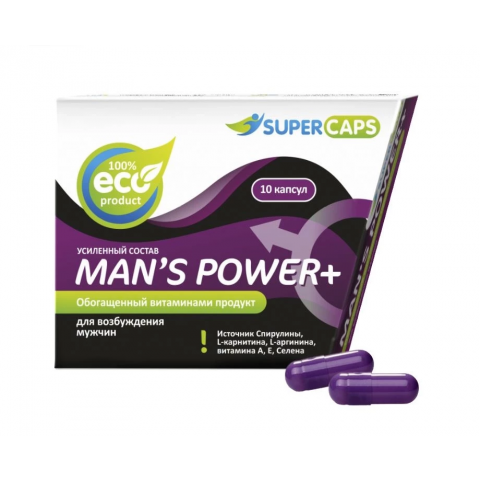 Средство возбуждающее Man's Power plus 10 капс.