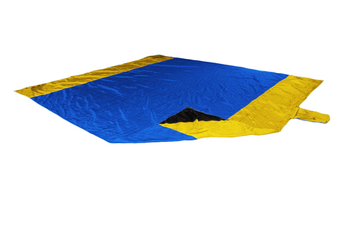 Картинка пляжное покрывало Ticket to the Moon Beach Blanket Blue/Dark Yellow - 1