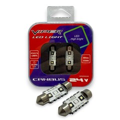 24V LED лампы 36MM (3838) 2SMD Canbus