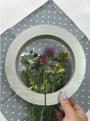 Форма КРУГ 25Х25см для художественного литья, пакет с подвесом