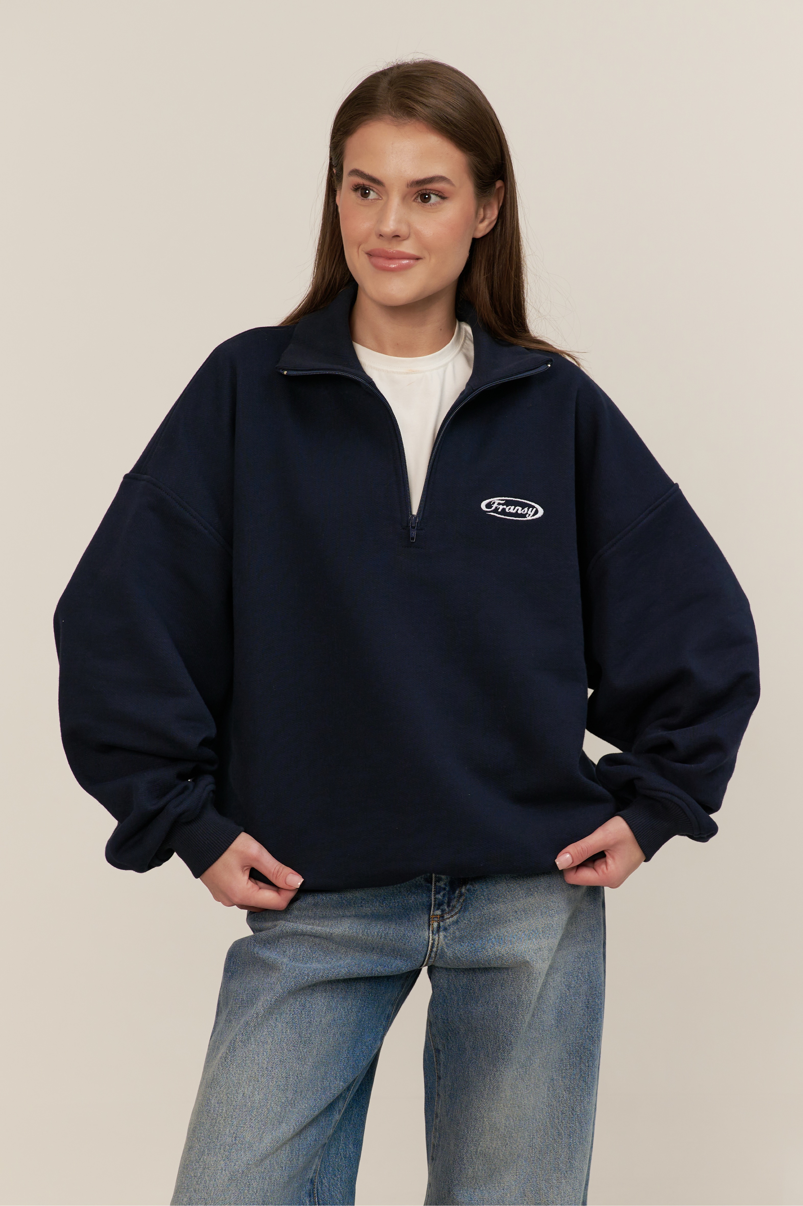 Анорак FRANSY, темно-синий