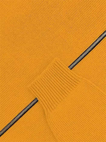 Толстовка на замке из шелка