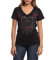Футболка Affliction FLORELICA BLACK