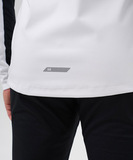 Премиальный костюм для лыж и зимнего бега Nordski Hybrid Pro 2.0 White/Black мужской