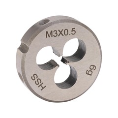 Плашка М 3,0х0,5 DINEN22568 HSS 6g 20х5мм H-Tools 240030HT