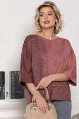 Джемпер Орлеан (персиково-розовый) Б15000-4М LT Collection