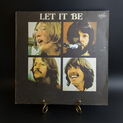 LP The Beatles - Let It Be / Битлз - Пусть будет так. Виниловые пластинки 12 дюймов АнТроп 1992 год