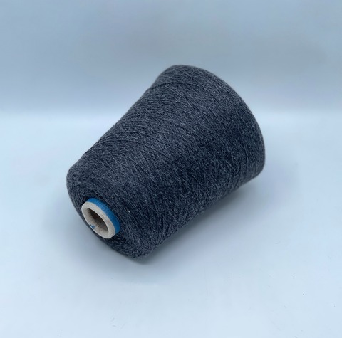 Cariaggi, Cashmere, 2/28 1400м, 100%Кашемир, Темно-серый меланж, 37967
