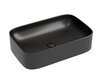 Ceramica Nova Element CN6053MB Умывальник чаша накладная прямоугольная, 60.5x38, цвет: чёрный