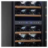 Винный шкаф Cellar Private CP027-2TBH черная дверь со скрытой рукояткой