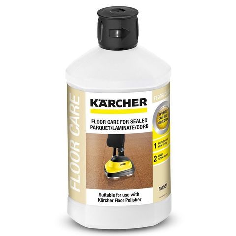 Средство для ухода за лакированными паркетом / ламинатом / пробкой Karcher RM 531, 1 л