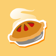 Пирог с мясом, луком и капустой