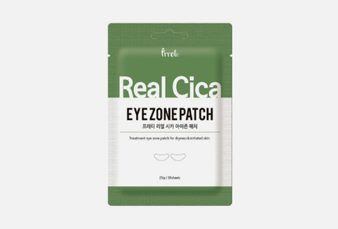 Prreti Патчи против отечности с центеллой Real Cica Eye Zone Patch 30 шт