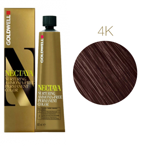 Goldwell Nectaya 4K (средне-медный) - Краска для волос