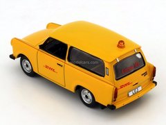 Trabant 601 Follow Me DHL HUB Leipzig 2001 yellow IST190 IST Models 1:43