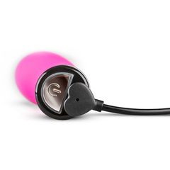 Розовый анальный вибратор LilPlug Vibrator - 13,5 см. - 