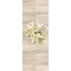 Панель ПВХ фотопечать Очарование Лилии 2700х250мм