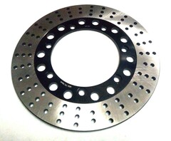 Диск тормозной задний на Kawasaki VN VULCAN 1500 1987-2008, черный
