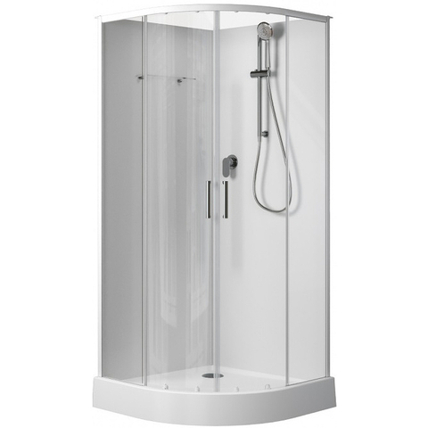 Aquanet 258800 Passion EVO Стекла фронт. 1/4 круга 900х900 - прозр. №2/3 (258800)