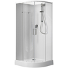 Aquanet 258800 Passion EVO Стекла фронт. 1/4 круга 900х900 - прозр. №2/3 (258800)