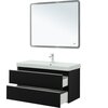 Aquanet 337951 Тумба Вега 2.0 100 2 ящ. цв.черный (337951)