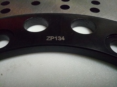 Диск тормозной задний на Kawasaki VN VULCAN 1500 1987-2008, черный