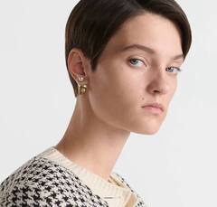 67542- Серьги-пусеты (диорки) DIOR TRIBALES с подвесками