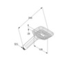 Душ ручной 14х25 см Kludi Freshline 6450005-00