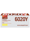 Тонер-картридж EasyPrint LX-6020Y для Xerox Phaser 6020, 6022, WorkCentre 6025, 6027 (1000 стр.) желтый, с чипом 106R02762