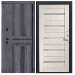 Купить Входная дверь термо Берген - ЛУ 22 экошпон капучино