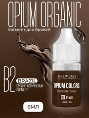 B2 - BRAZIL пигмент для бровей TM AS-Company OPIUM COLORS