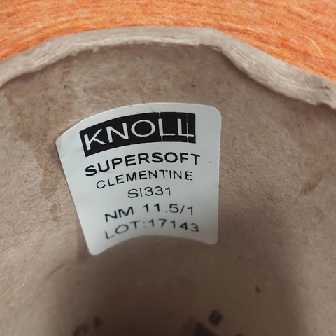 Шерсть KNOLL SUPERSOFT 11,5/1 оранжевый меланж