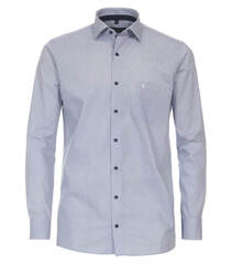 Сорочка мужская Casamoda Modern Fit 334026400-100 с принтом в синей гамме