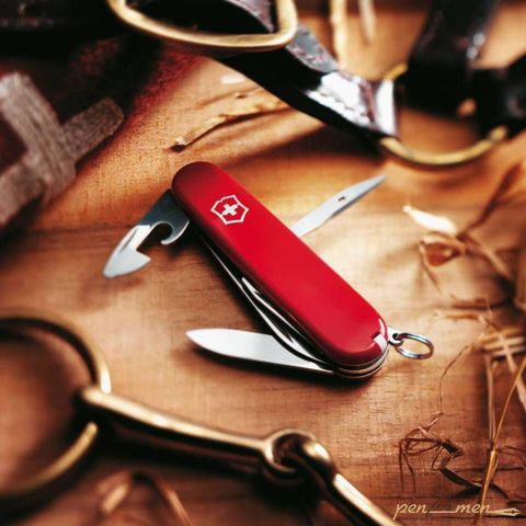 Нож перочинный Victorinox Spartan 91мм 12 функций красный блистер (1.3603.B1)