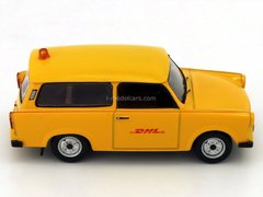 Trabant 601 Follow Me DHL HUB Leipzig 2001 yellow IST190 IST Models 1:43