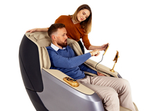 Массажное кресло Casa&More Zen 1.0 Кремовый