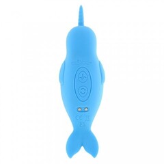 Вибромассажер  Unihorn of the Sea – Neigh Mo с точечной стимуляцией, голубой