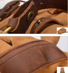 Классический винтажный рюкзак S.C.Cotton Khaki