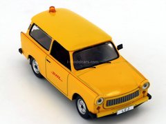 Trabant 601 Follow Me DHL HUB Leipzig 2001 yellow IST190 IST Models 1:43