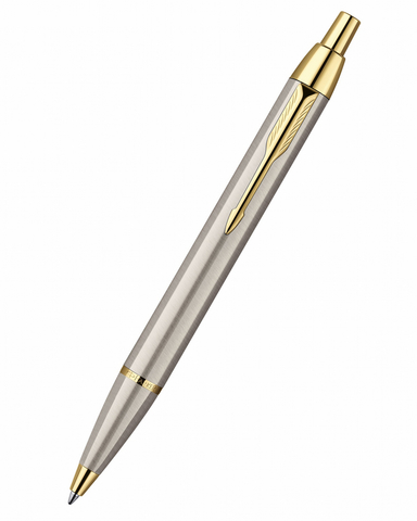 Ручка шариковая Parker IM Metal K223 Brushed Metal GT (S0856480)