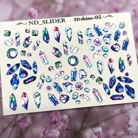 Слайдер-дизайн Nail Design 3D shine-05
