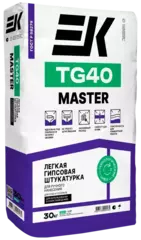 Гипсовая штукатурка ЕК TG 40 / 30 кг