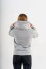 Толстовка на молнии Noname Track Hoodie 23 Wos Grey Melange женская
